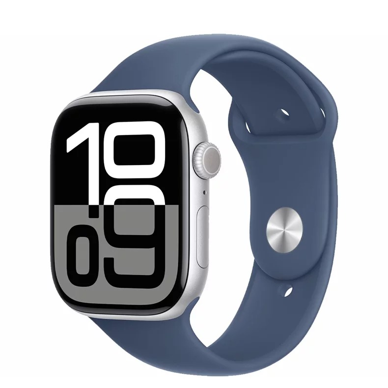 Apple-Watch-10-2024-46mm-GPS-MWWM3-Silver-Aluminium-Case-with-Denim-Sport-Band-1costel.md_.jpg Apple Watch 10 (2024) 42mm GPS (MWWC3) Silver Aluminium Case with Denim Sport Band M/L - imagine 1