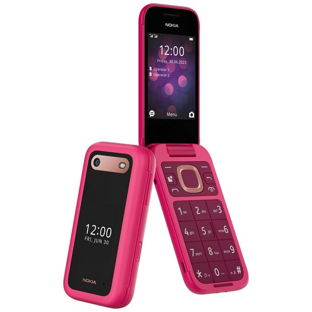 Nokia-2660-Flip-Pink-1costel.md_.jpg Nokia 2660 Flip Pink - imagine 1